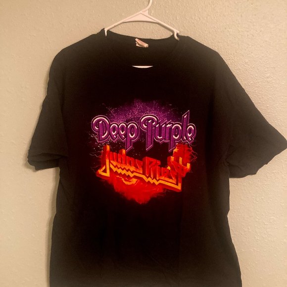 Deep Purple/Judas Priest T shirt - Picture 1 of 2